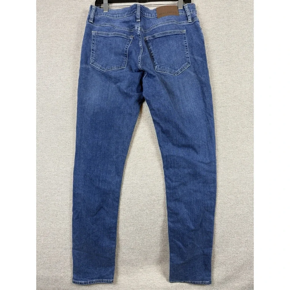 J.Crew Flex Slim‎ Fit Jeans Men's 32x32 Medium Wash Stretch Denim